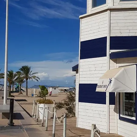 Apartment Chillout Grau De Gandia- Attico 6 Personas Invitamos Familias Y Jovenes, Dos Banos *