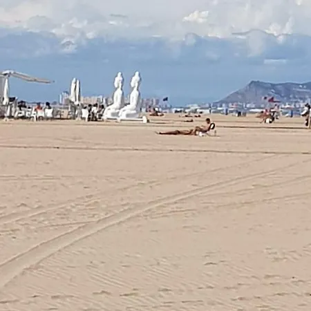 Chillout Grau De Gandia- Attico 6 Personas Invitamos Familias Y Jovenes, Dos Banos